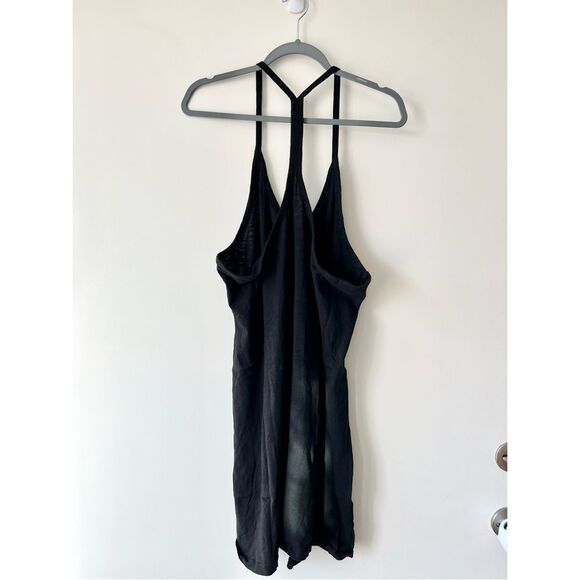 NEW J. Crew Relaxed Tank Dress in Slub Cotton in Black - Picture 6 of 8
